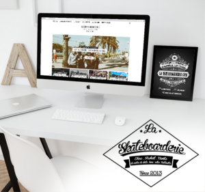 Logo la skateboarderie par abstract-communication