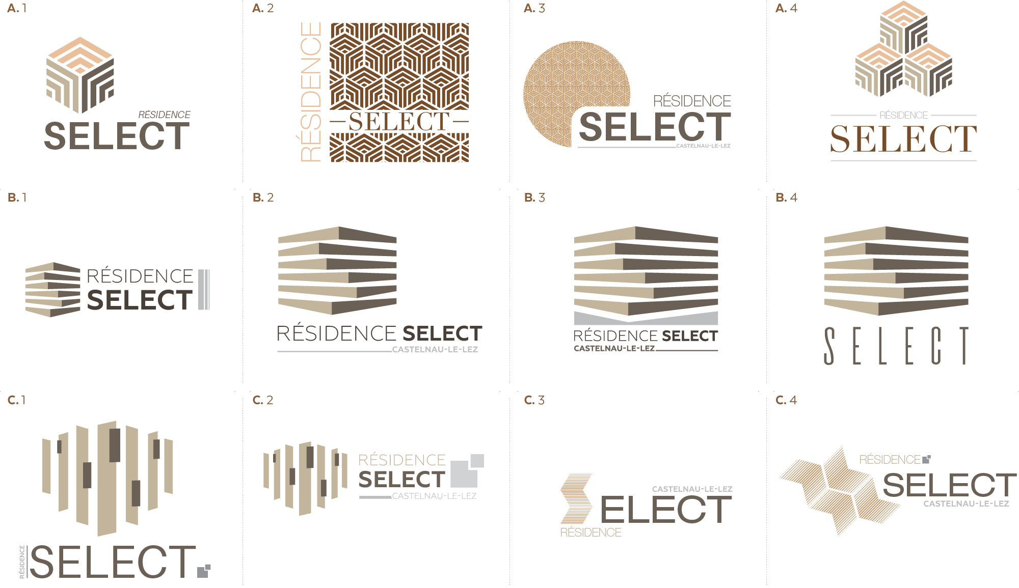 Propositions logo résidence SELECT